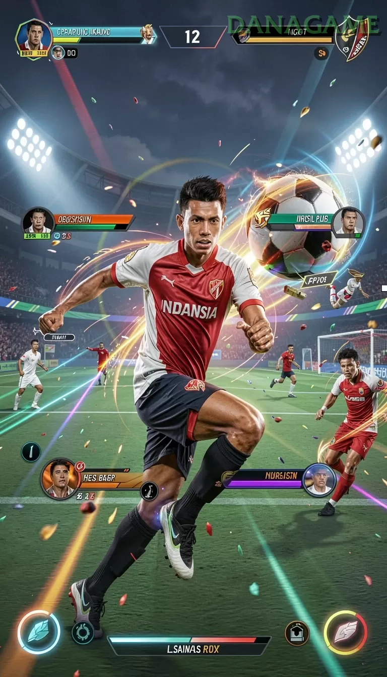 Cuplikan layar LIGA788 — menu navigasi