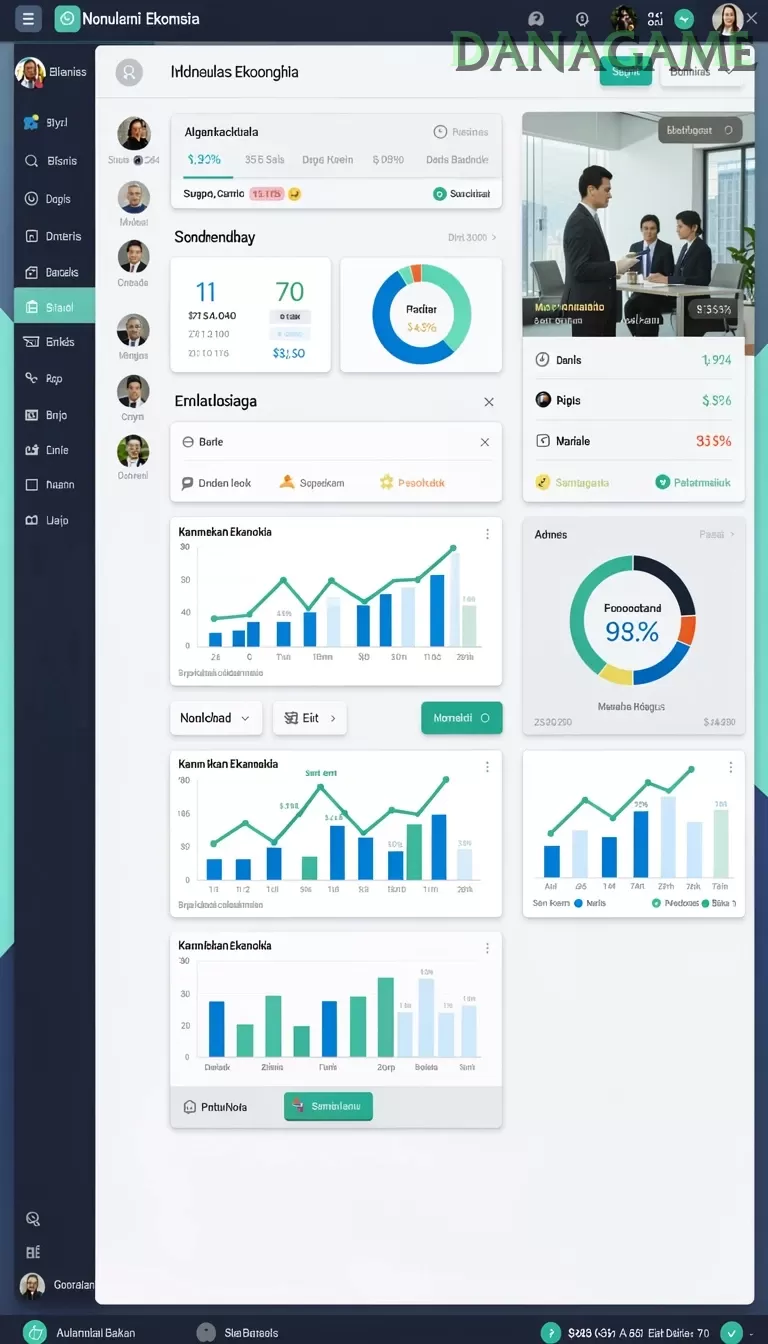 Cuplikan layar SUSTER4D — menu navigasi