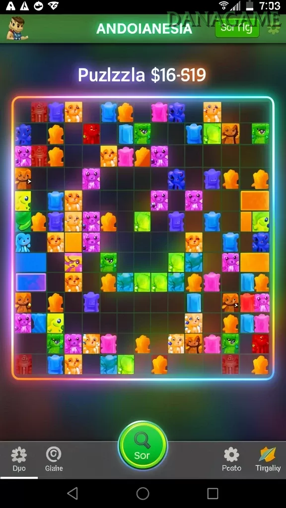 Cuplikan layar VIP802 — halaman utama
